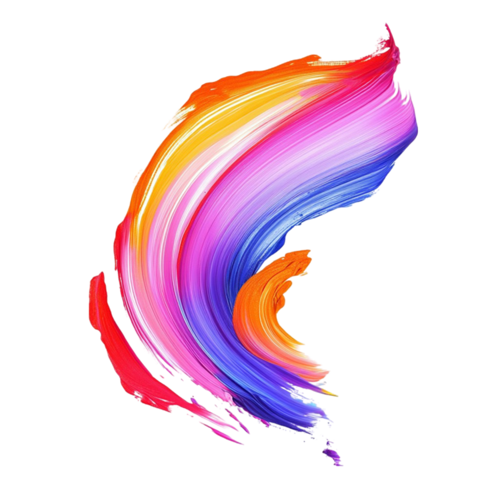 Brush Stroke on Transparent Background png