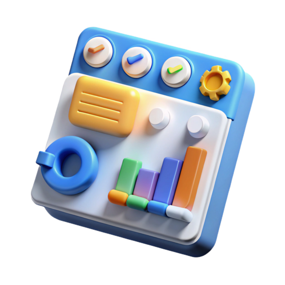 Data Visualization Dashboard Monitoring Progress Insights png