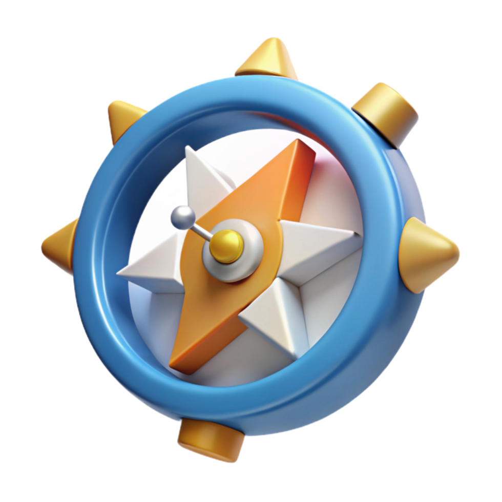 3D Compass Navigation, Direction, Guidance, Exploration, Journey, Adventure, Travel, Wayfinding, Orientation, Location png