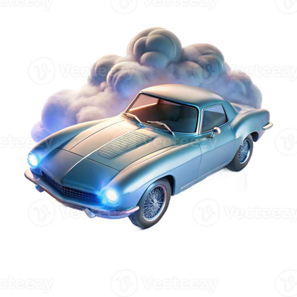 Classic Car, Speed, Smoke, Chrome, Retro, Vintage, Luxury, Automobile, Design, Coupe png