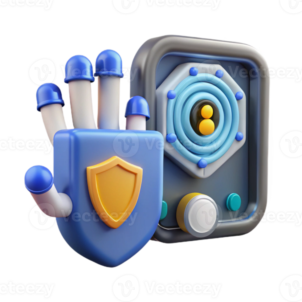 Digital Shield Protecting Your Data with AI png