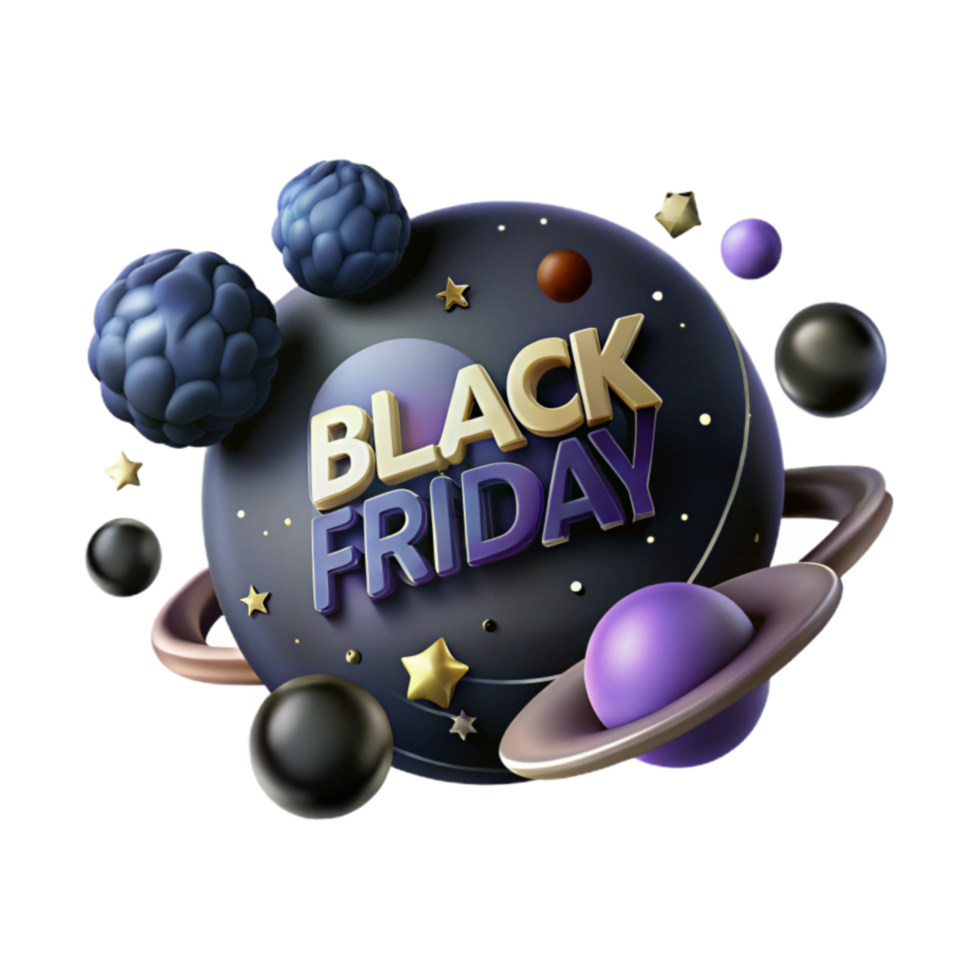 Black Friday Cosmic Sale Galaxy of Deals png