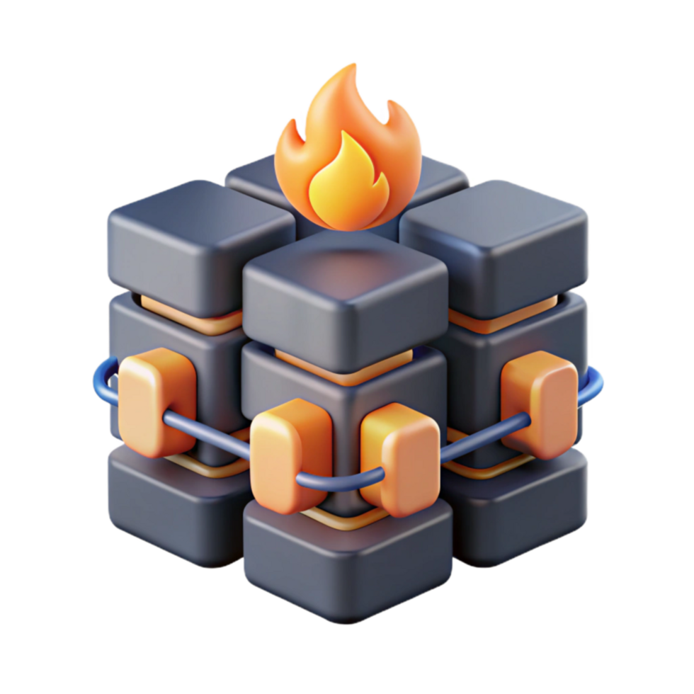 alta performance Informática dados cubo, rede, e poder png