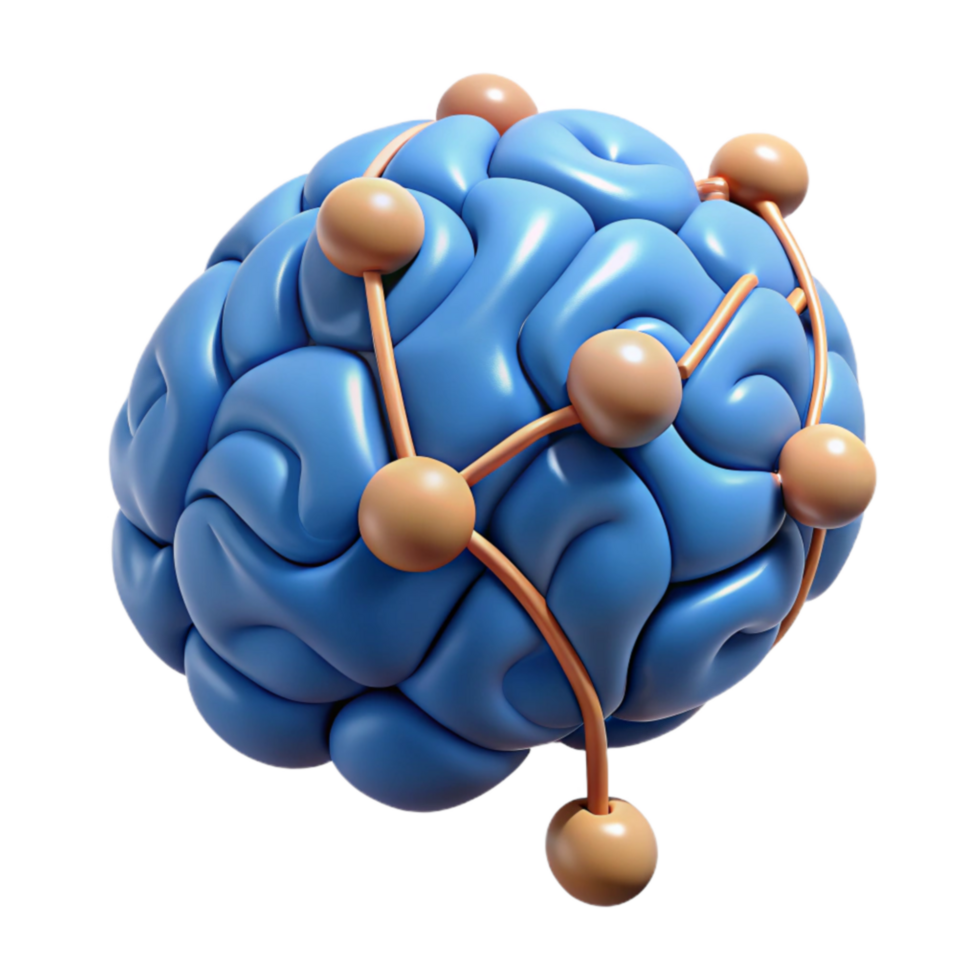 Brain Network Connections Cognitive Pathways Neural Links png