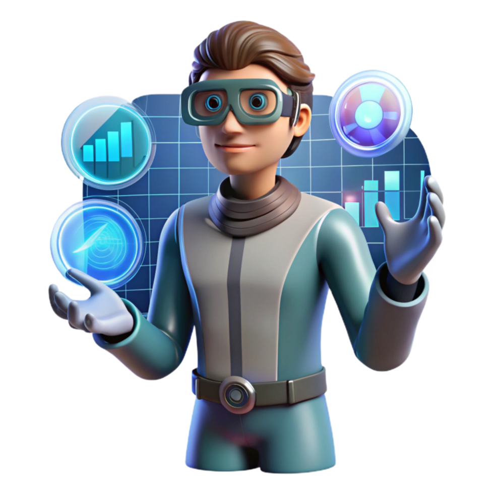 Future Tech Exploring Data Visualization and UIUX png