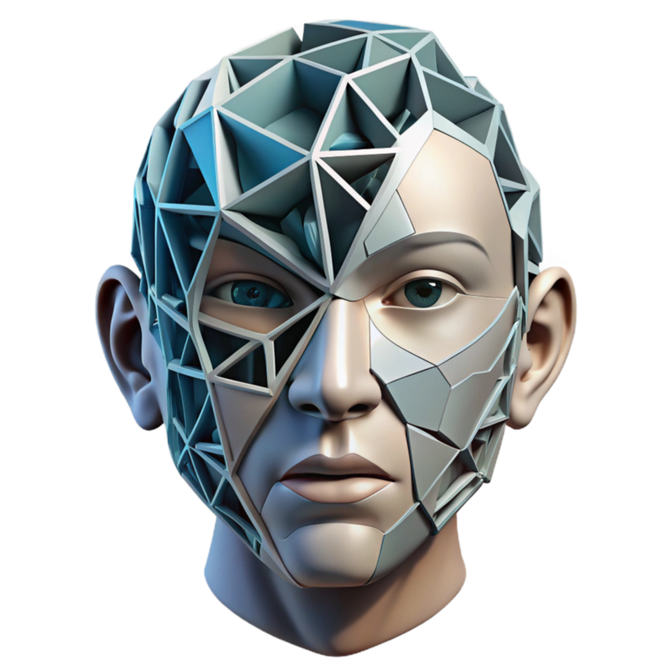 Fractured Mind A Digital Exploration of Human Consciousness png