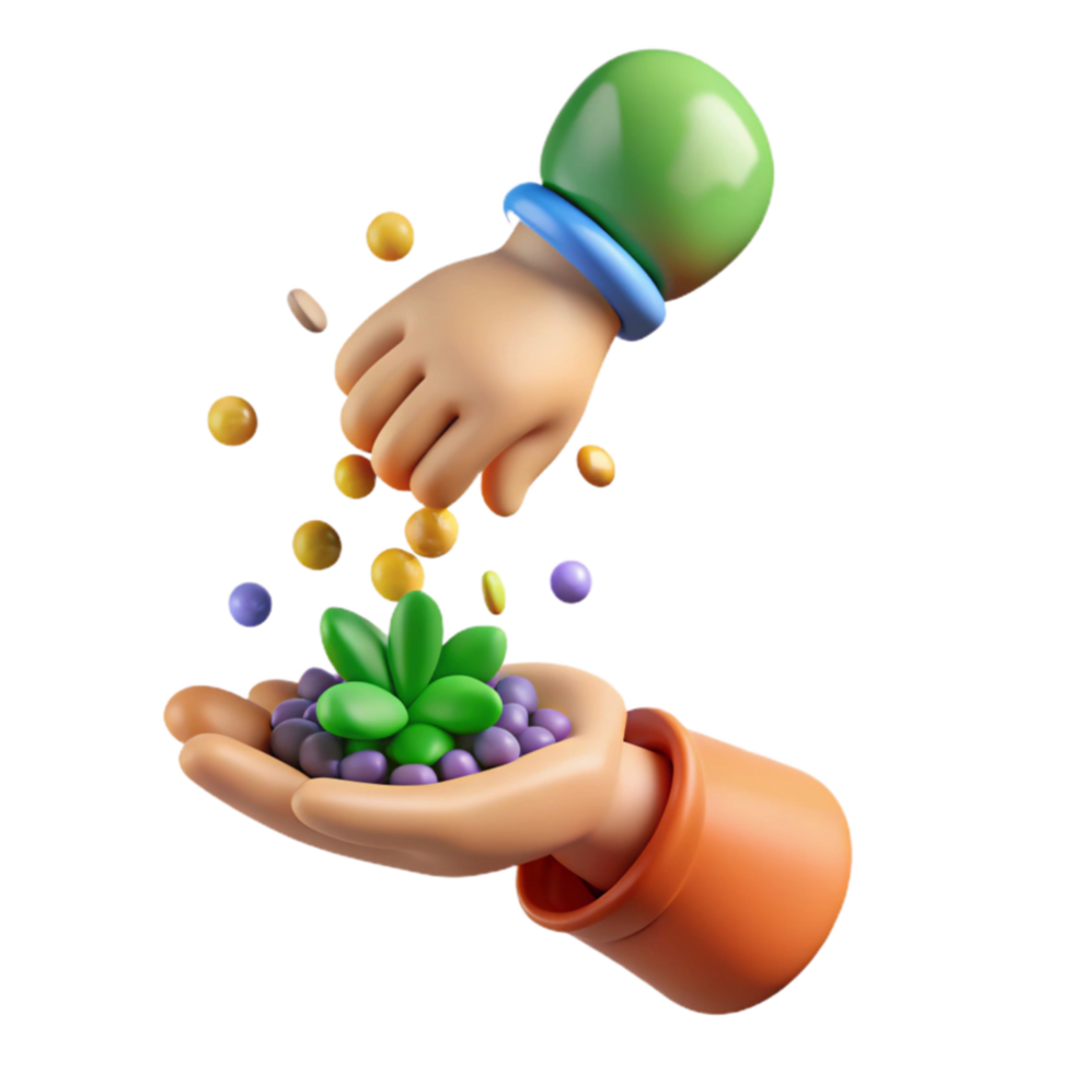 Investing in Growth Nurturing Potential png