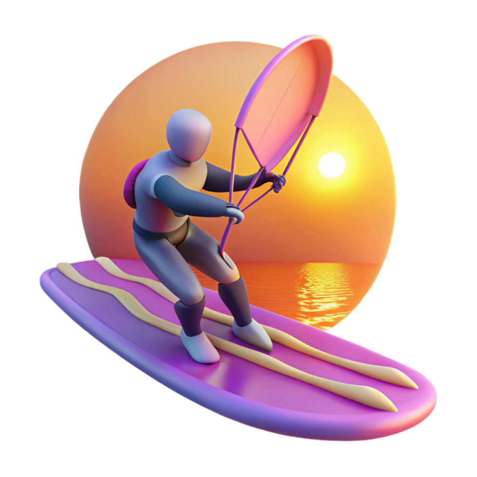 Sunset Watersports Kiteboarding Adventure png