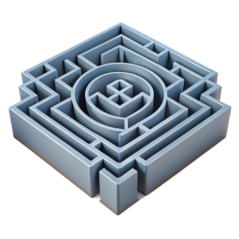 Solving Complex Puzzles A 3D Maze Challenge png