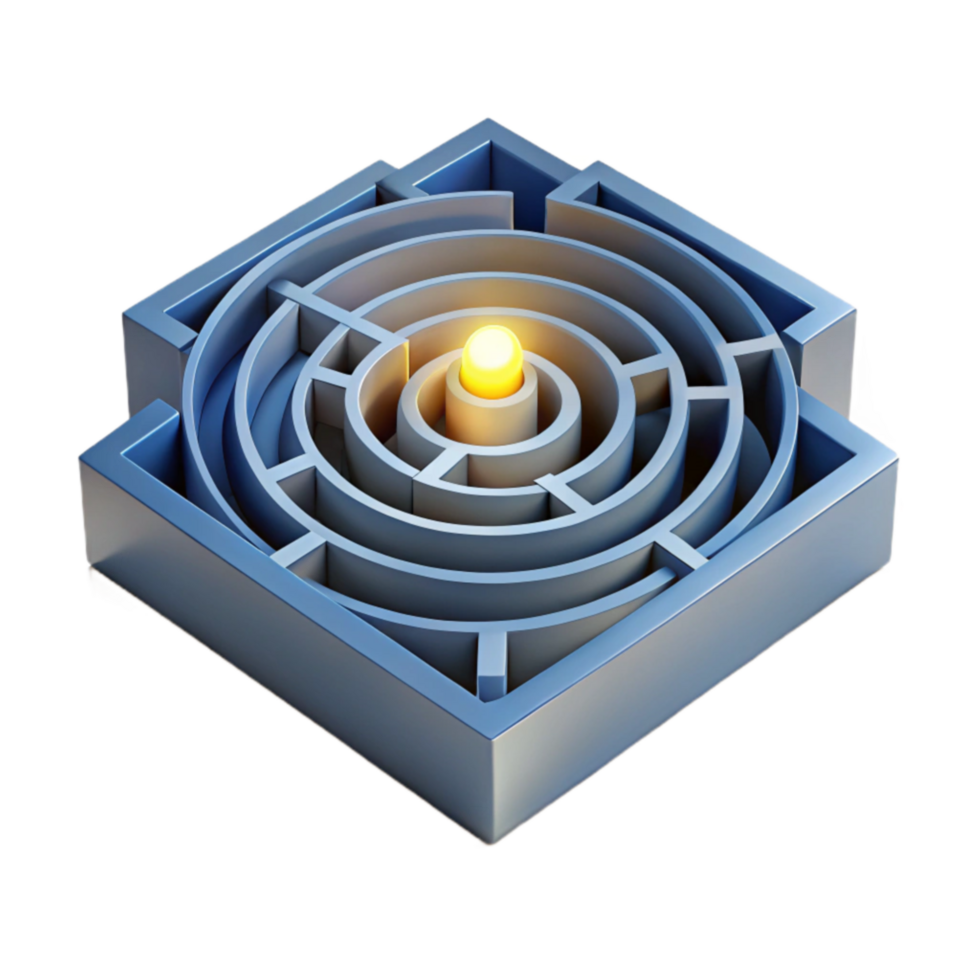 Navigating the Labyrinth Finding the Path to Success png