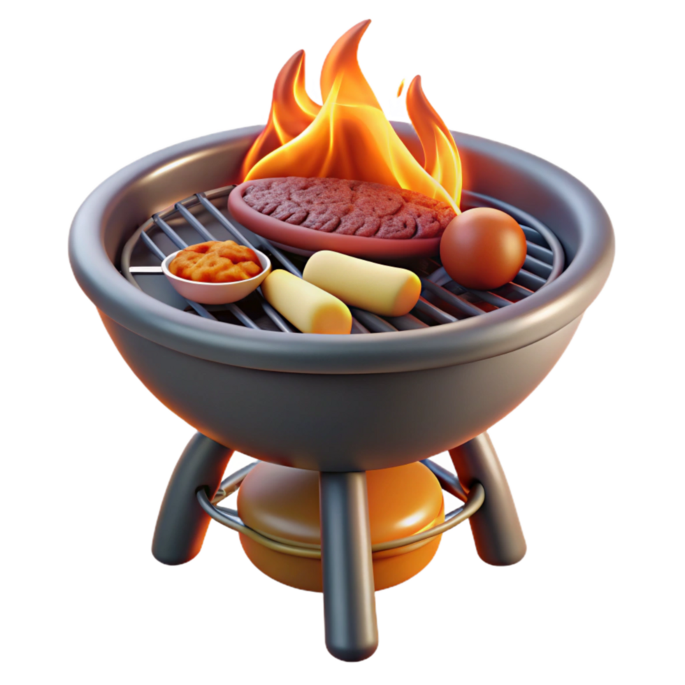Grilling Food Outdoors A Summertime Cookout png