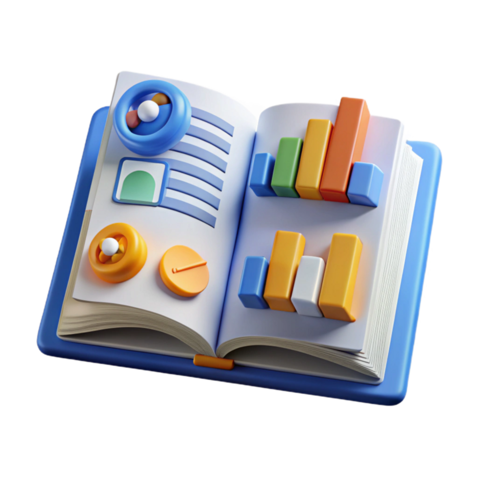 Data Visualization Charts, Graphs, and Insights in a Handbook png