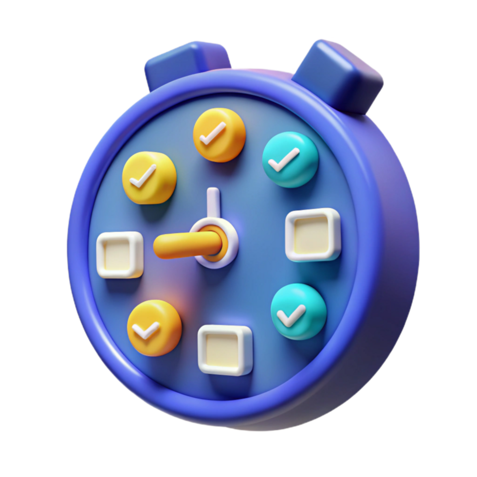 Time Management Task List Schedule Clock png