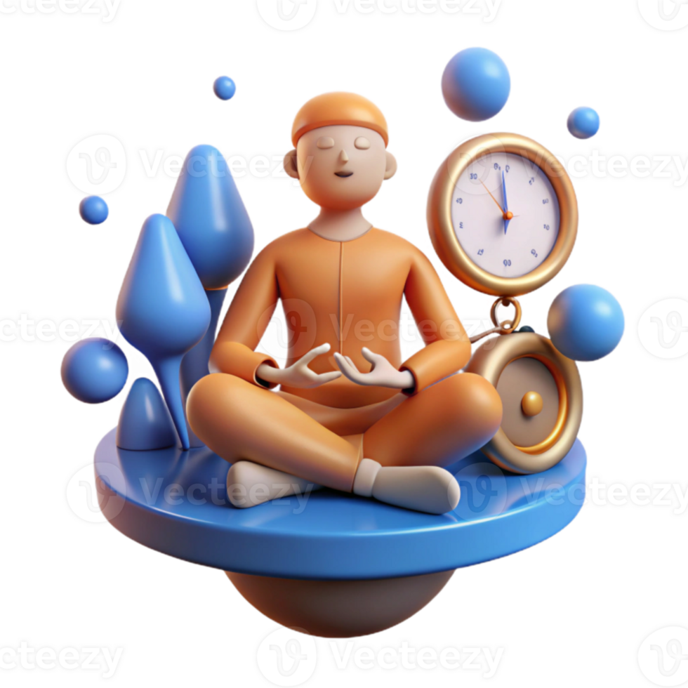 Mindfulness Meditation Time Management Inner Peace png
