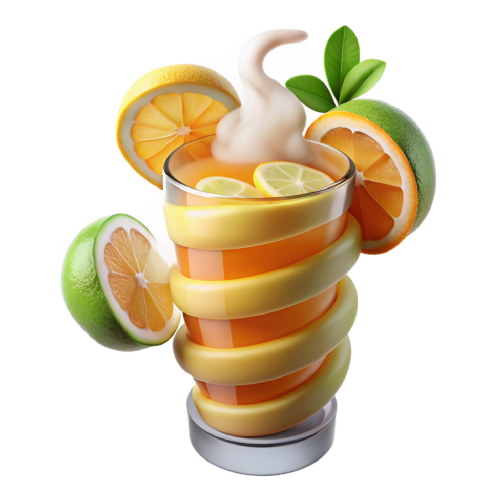 Citrus Burst Refreshing Iced Tea Recipe png