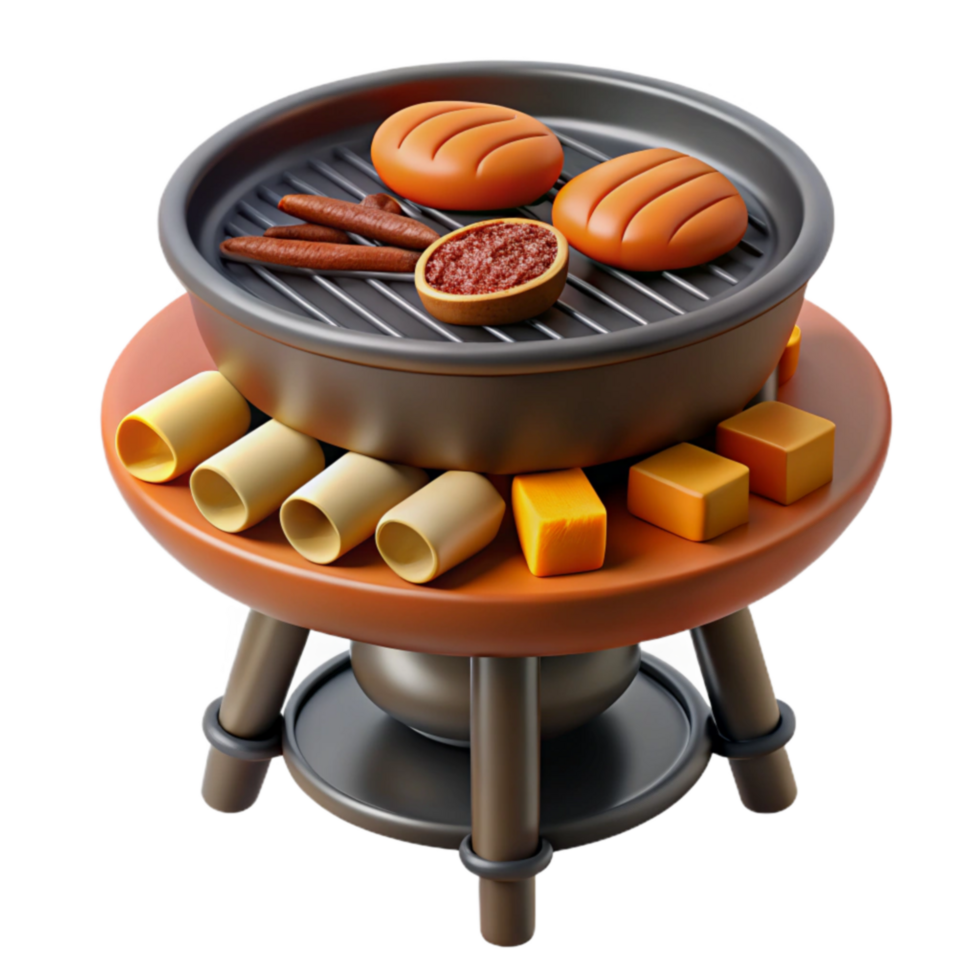 Summer Grill Burgers, Sausages Sides png