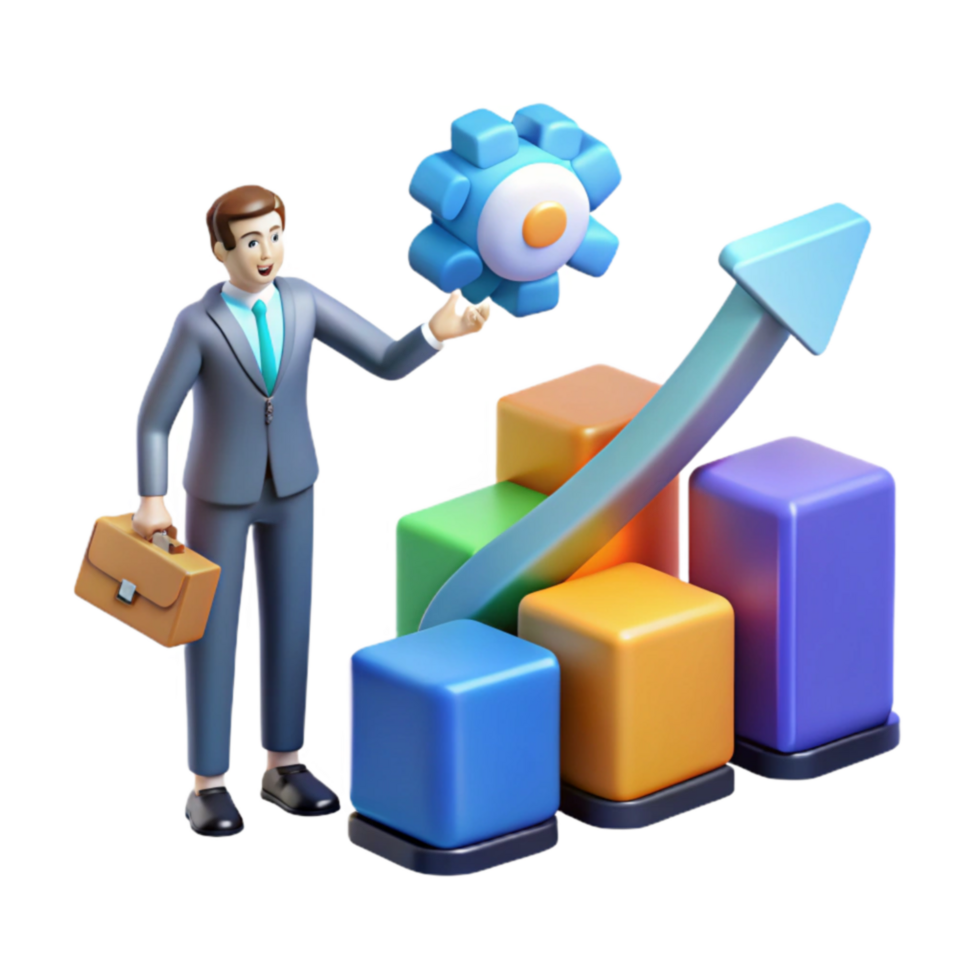 Business Growth Strategy Boosting Profits with Optimized Processes png