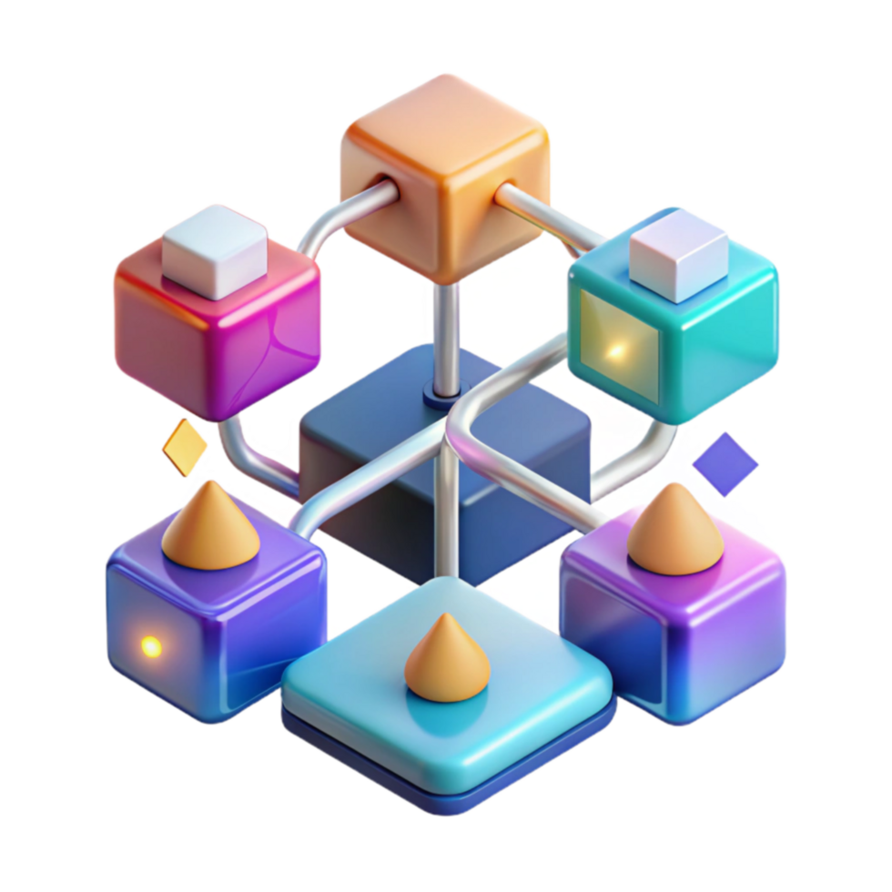 en réseau Les données cubes visualisation complexe systèmes png