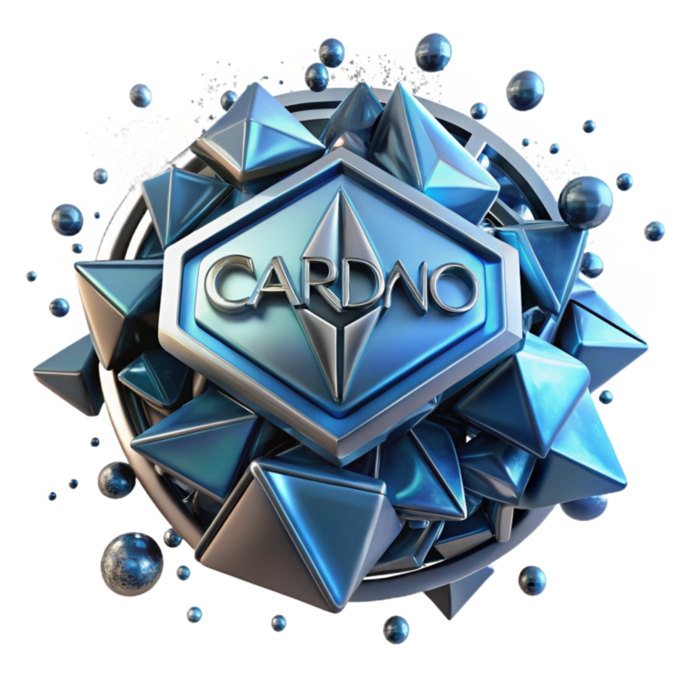 Abstract Crystalline Structure Digital Asset Visualization png