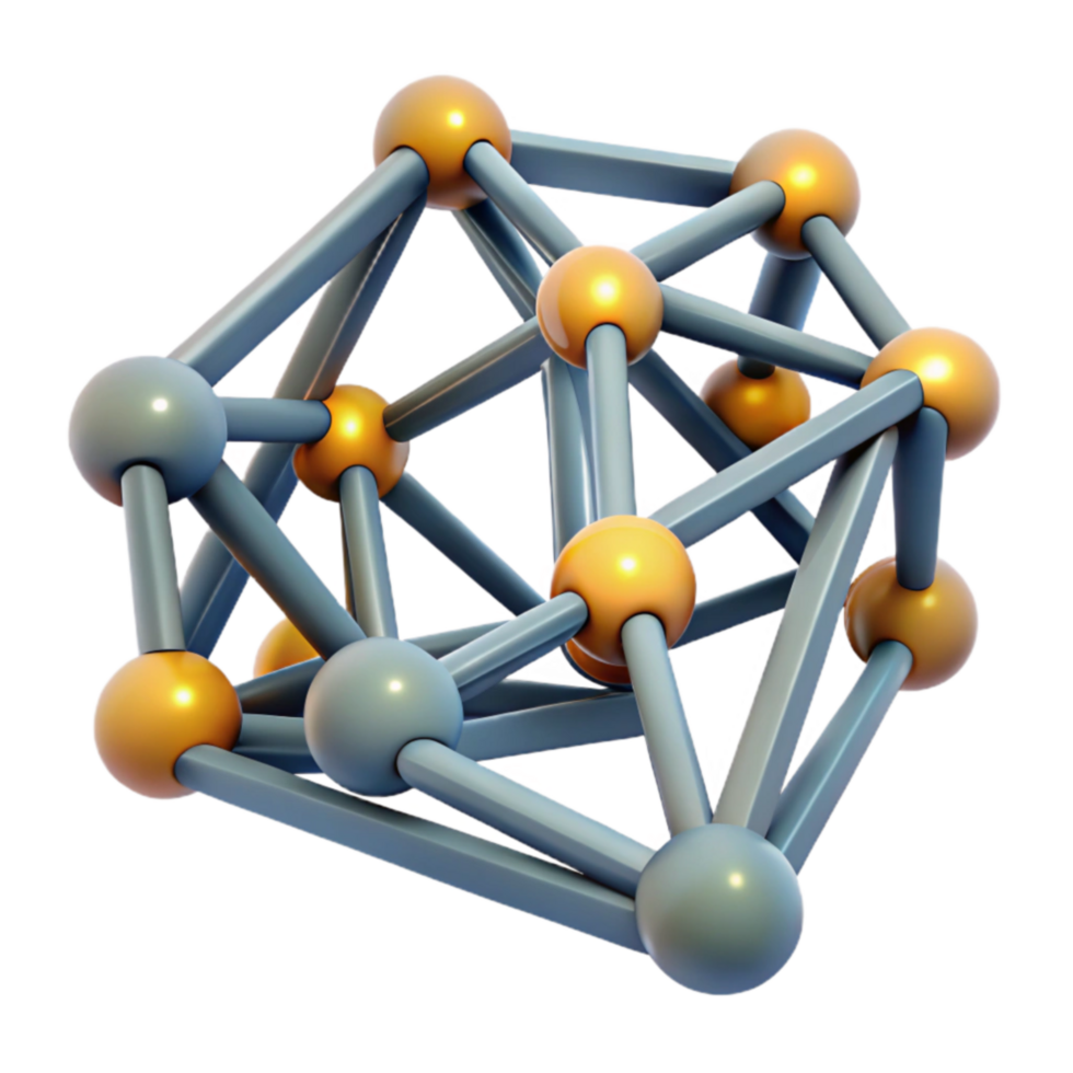 Network Structure Complex Interconnections and Node Relationships png