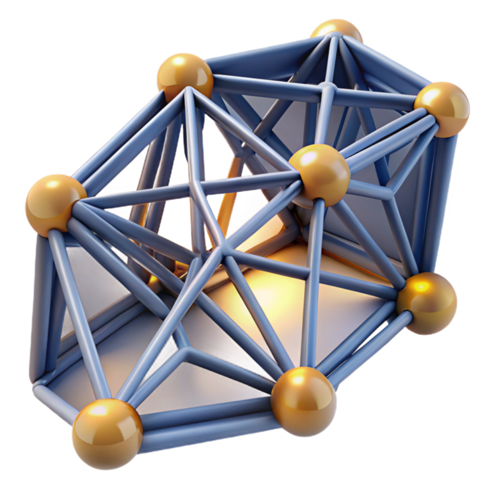Network Structure Interconnected Nodes and Complex Systems png