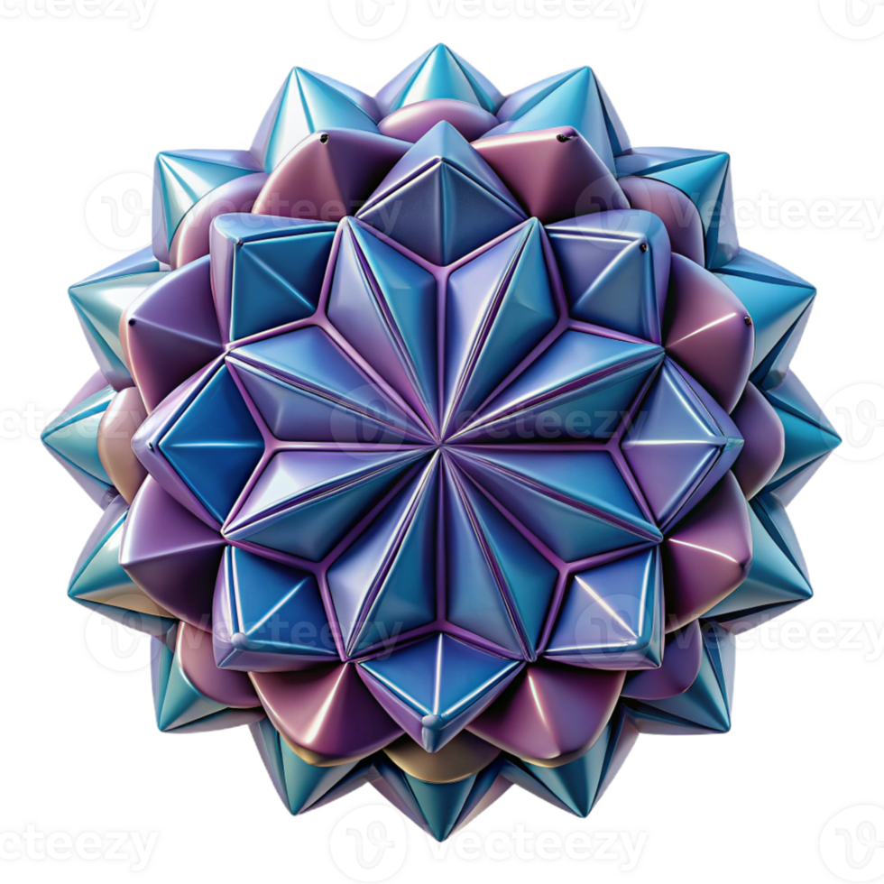 Abstract Digital Geometric Shape png
