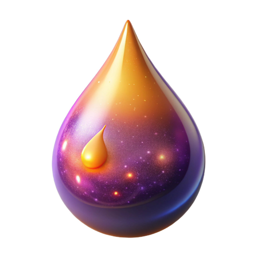 Cosmic Drop A Universe in a Single Drop of Liquid png