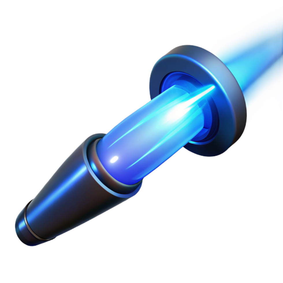 Futuristic Energy Beam High-Tech Weapon Concept Art png