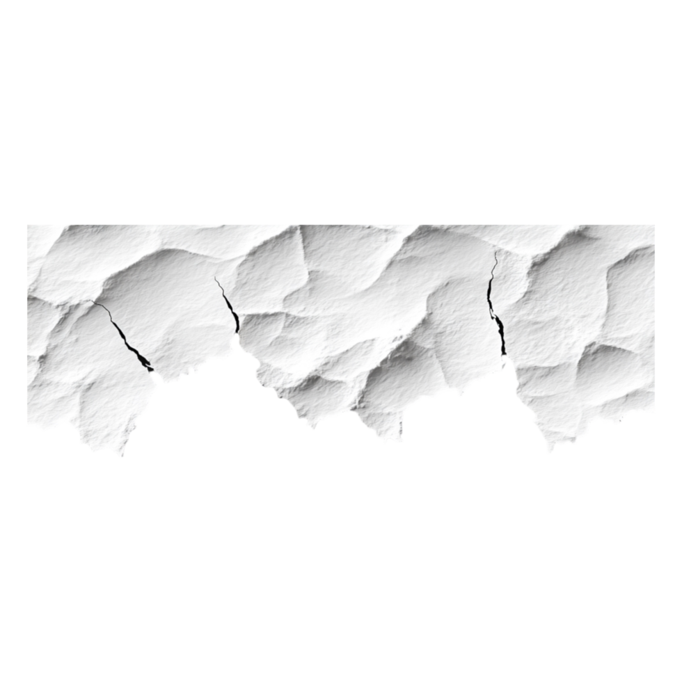 Textured with Torn Paper Edges and Ripples png