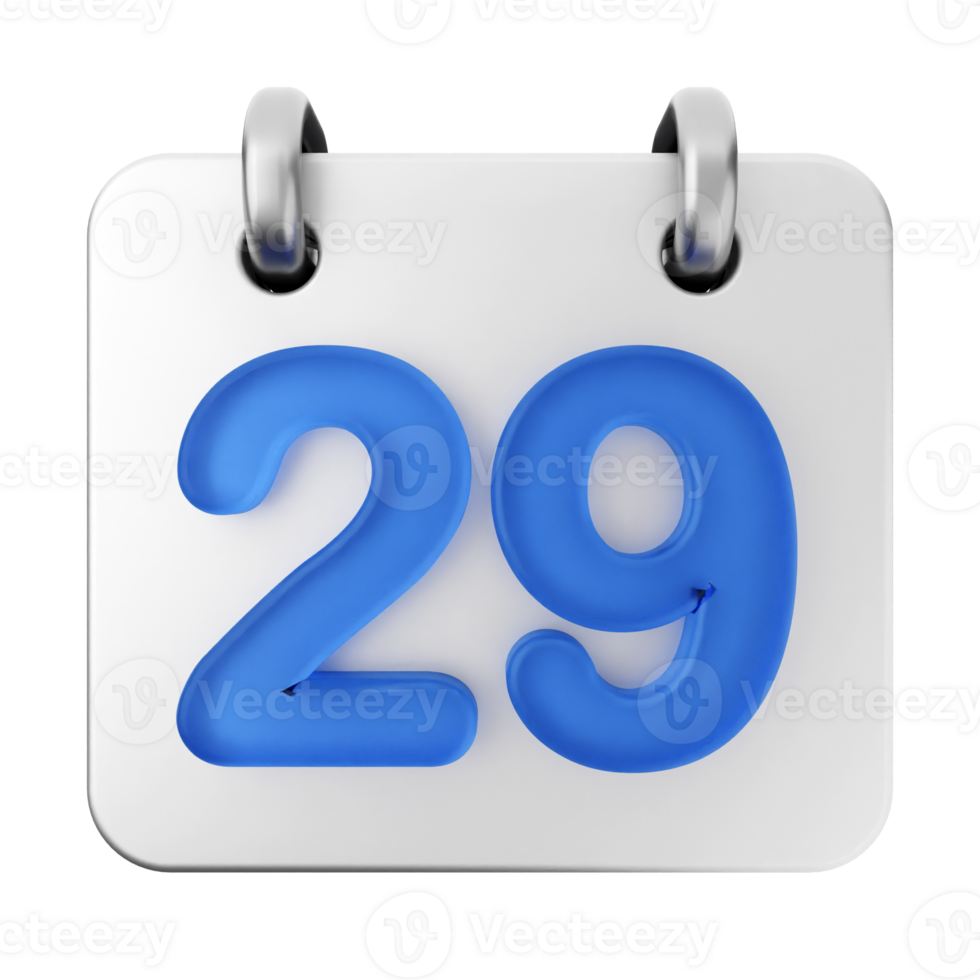 29th of january calendar icon png