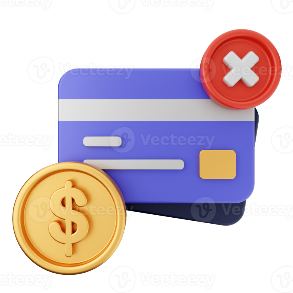 Credit card icon with dollar sign and coin png