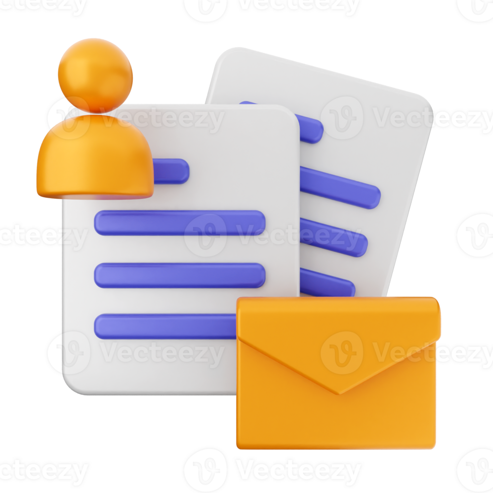 Email, document, and person icon png
