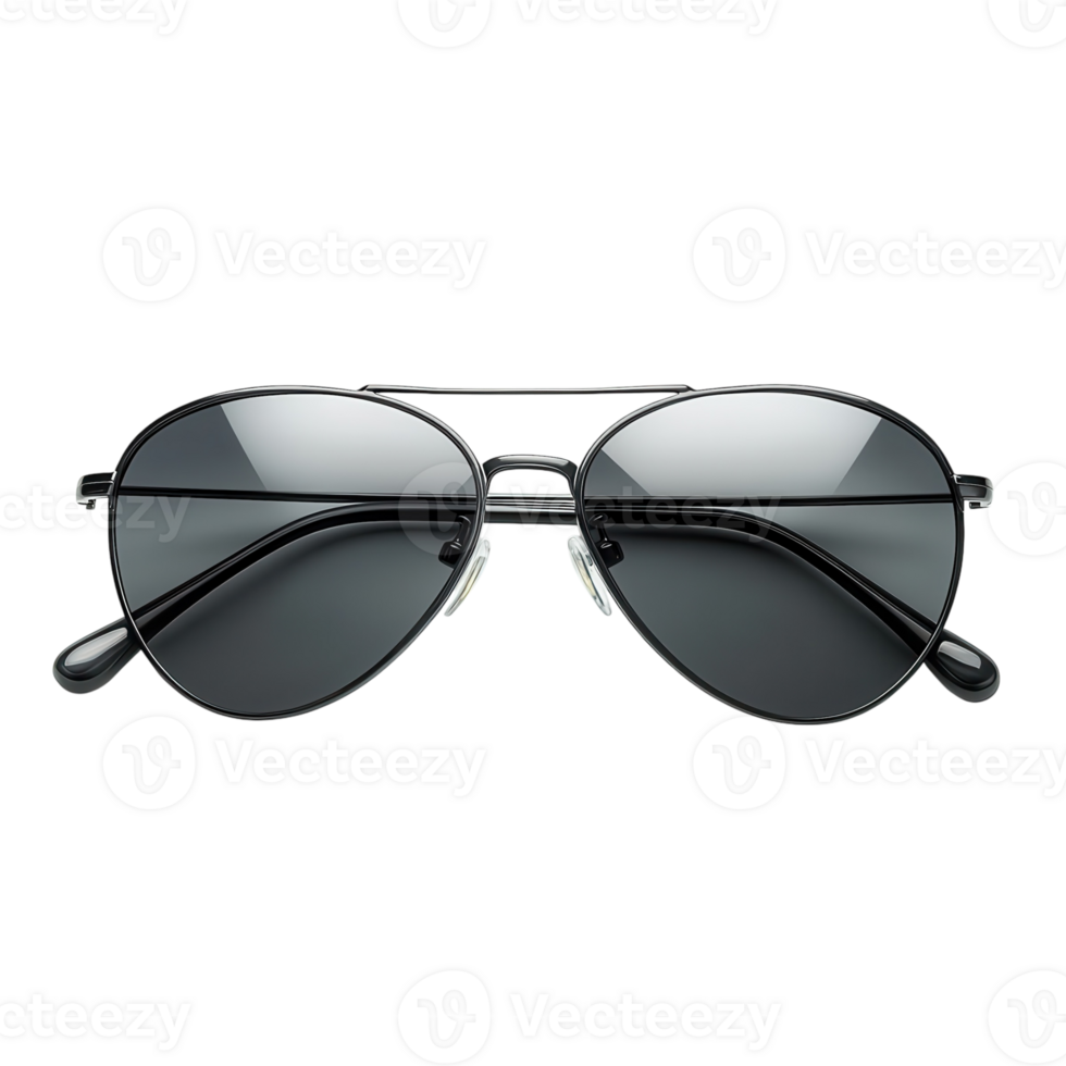 Aviator Sunglasses on transparent background. png
