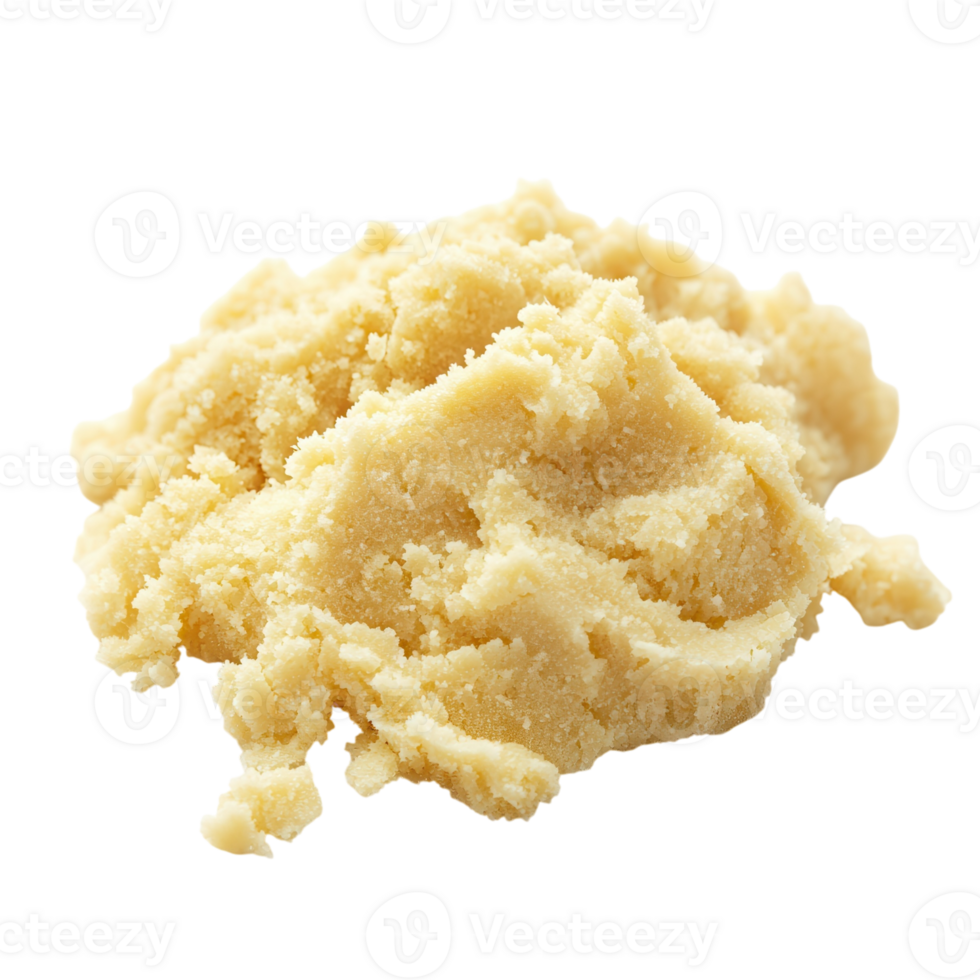 Soy Grits Texture Background on transparent background. png
