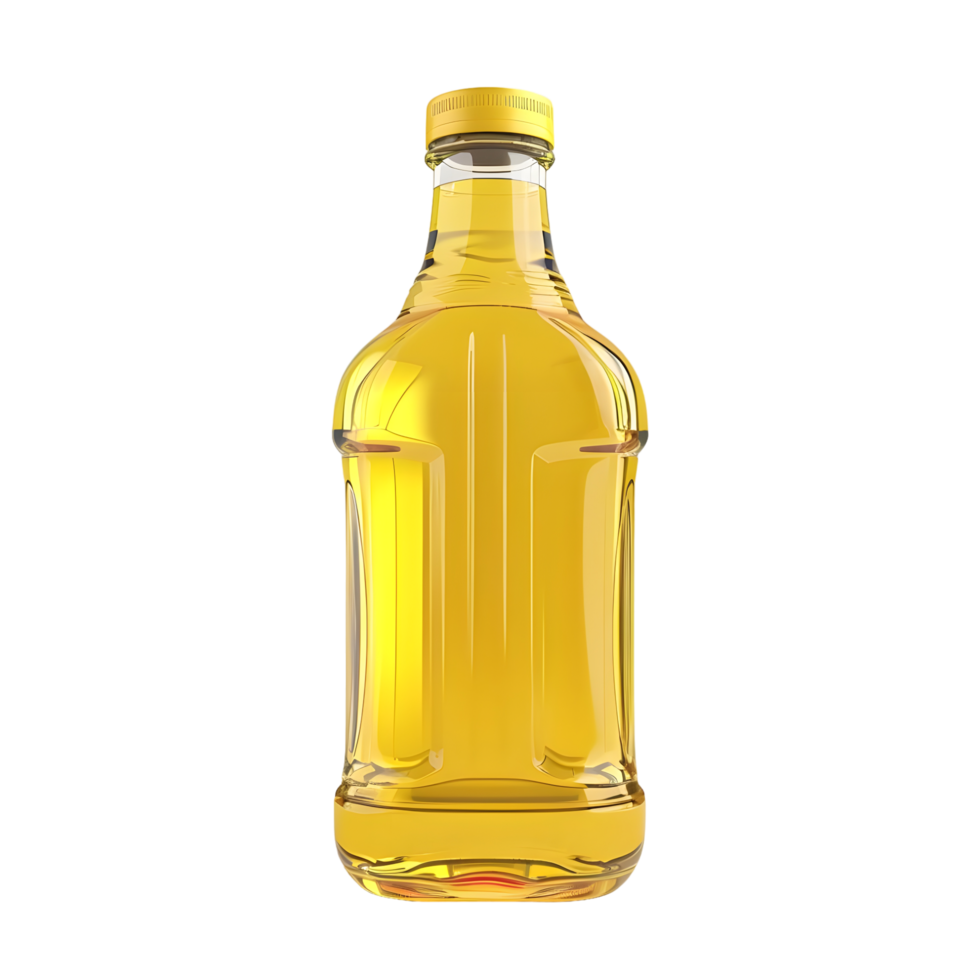 a bottle of oil on a transparent background png
