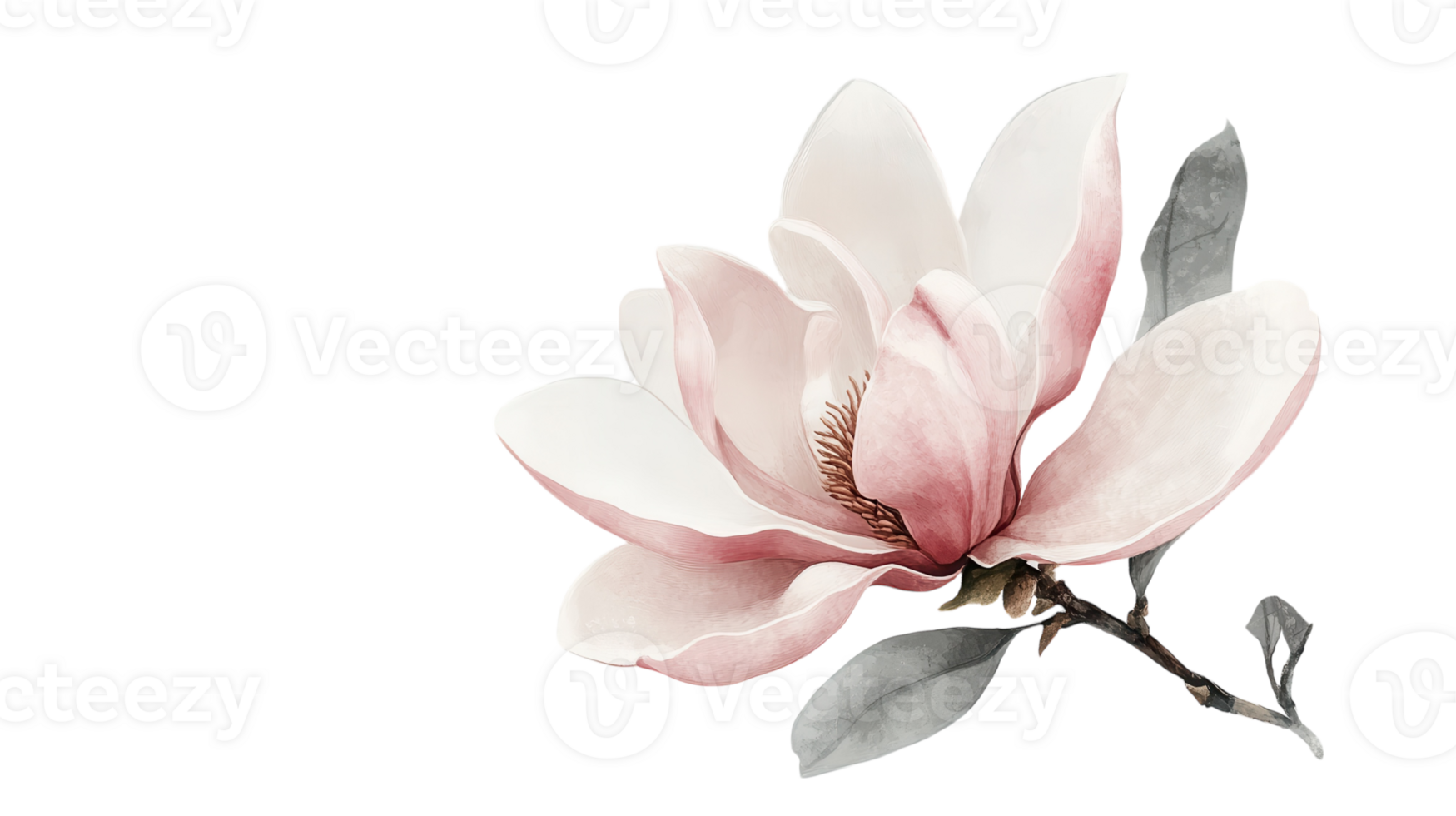 A single pink flower is shown on a black background png