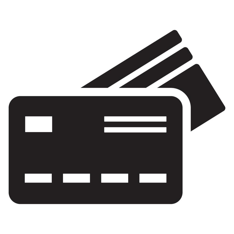 Credit card icon illustration vector
