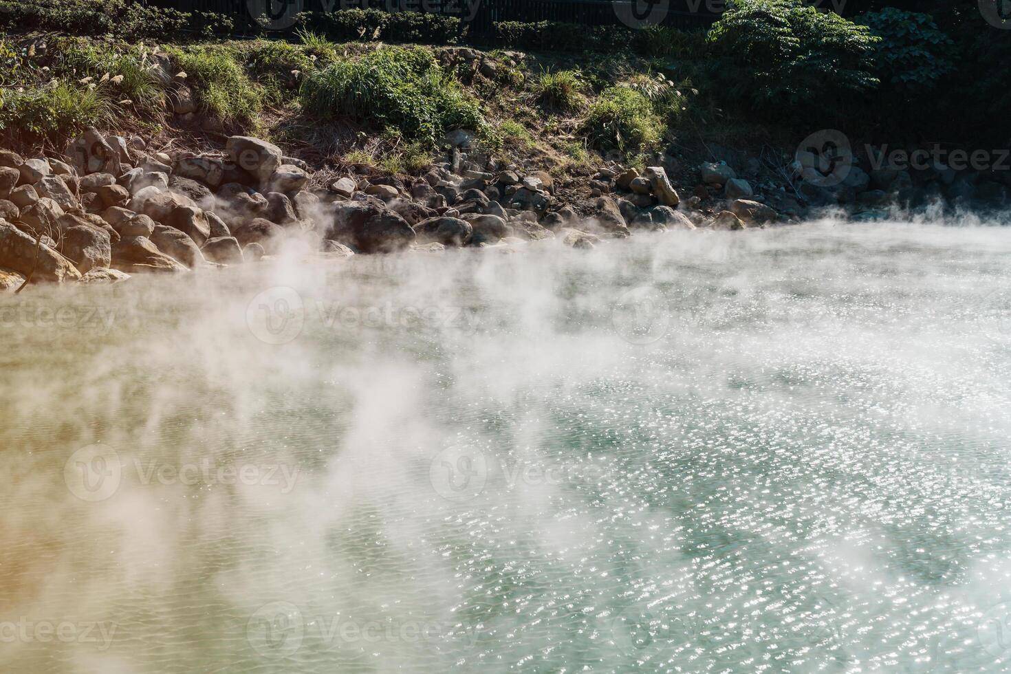 Beitou Hot Spring valley photo