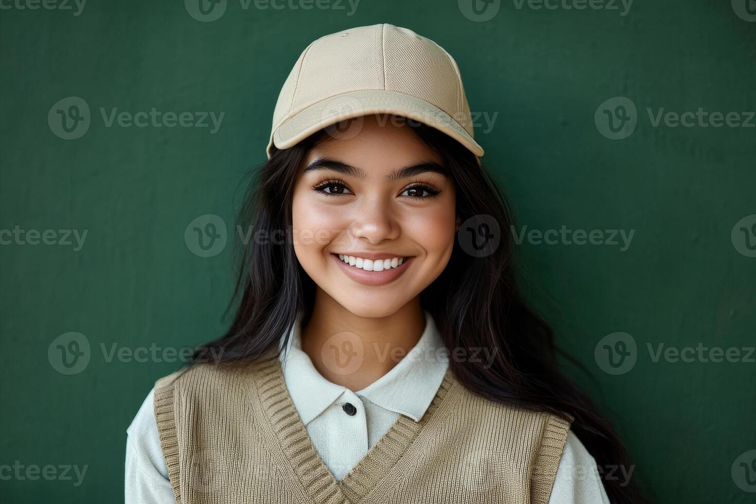 Charming young Latin woman photo