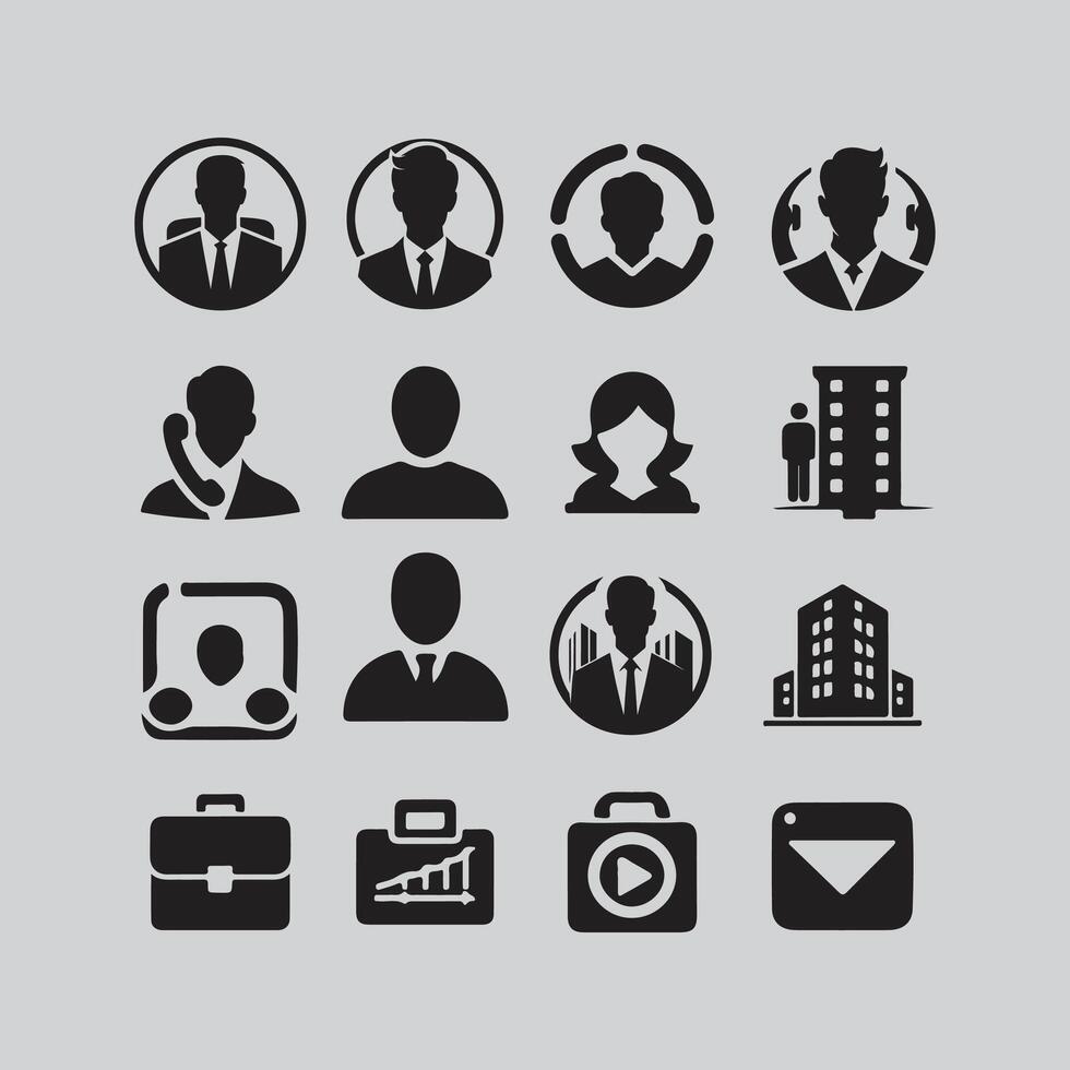 business and customer care icon vector
