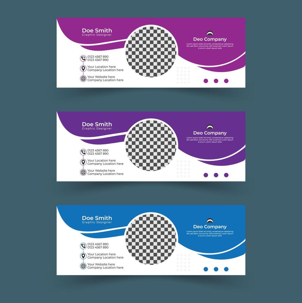 Corporate cover design template vector