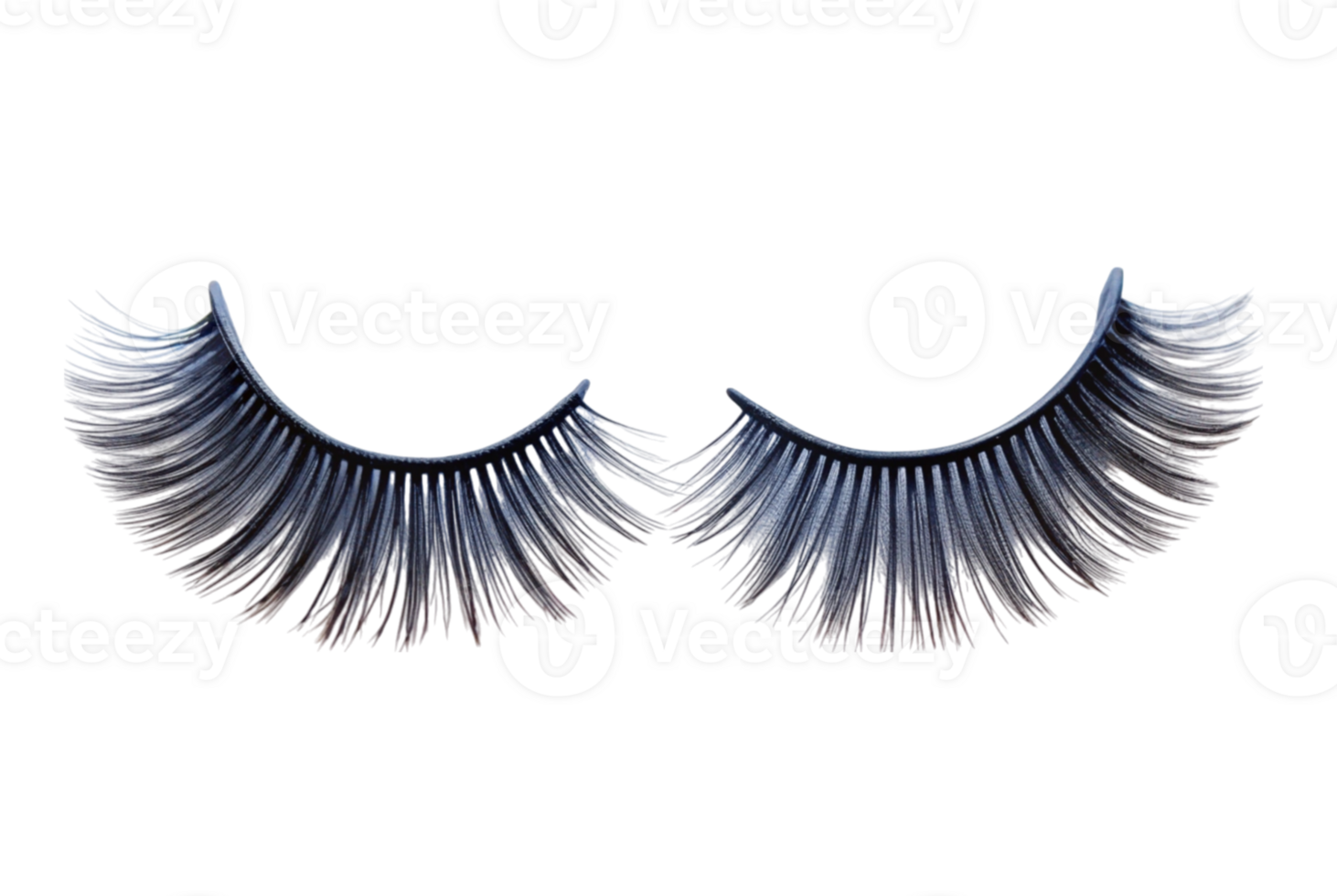 False eyelashes on a glamorous night out adventure png