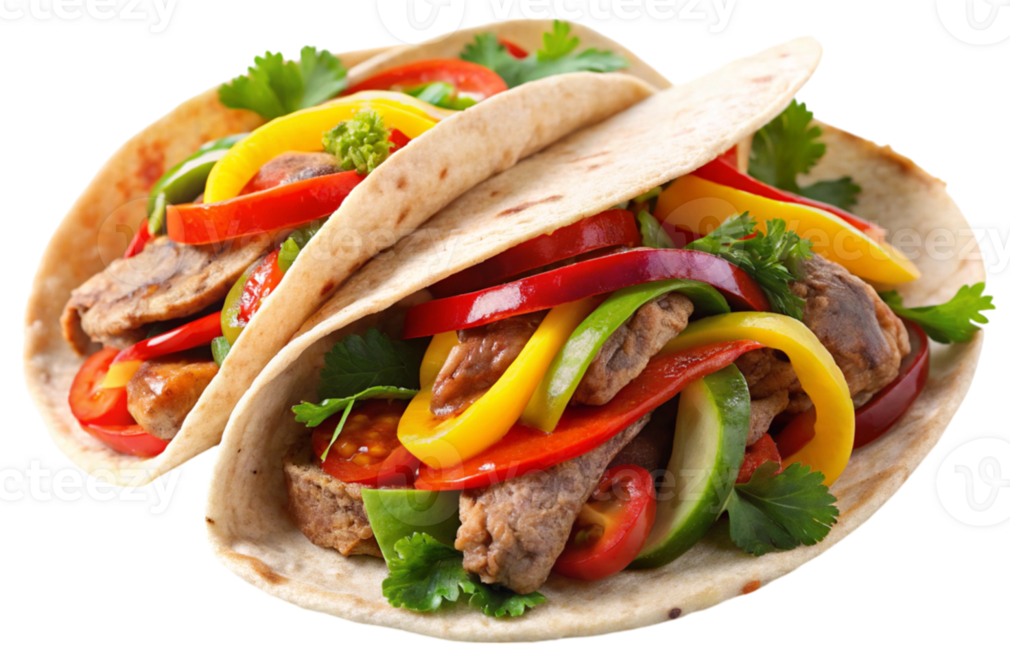 Fajitas perfect for a family dinner png