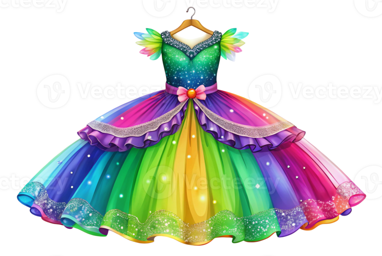 Fairy Tale Dress Woven With Enchanted Dreams Inside png