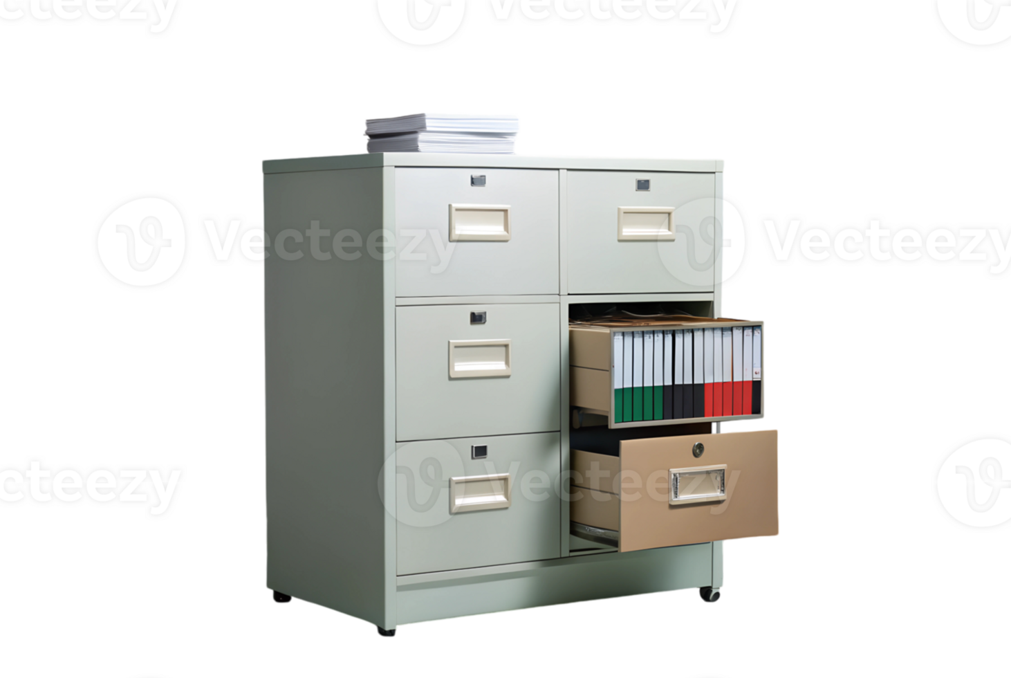 Filing Cabinet Keeps Files Safe and Secure at Home png