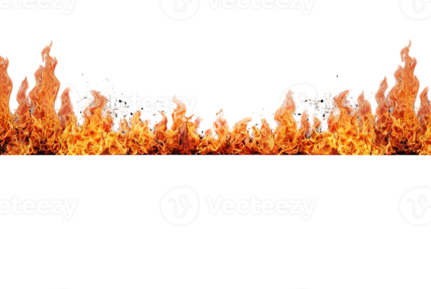Fire border spreads fierce and fast png