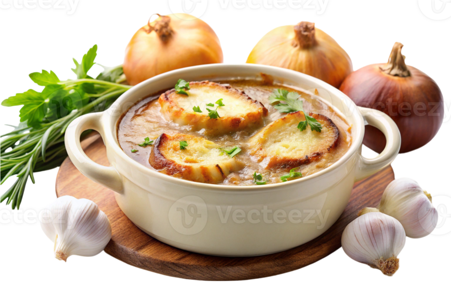 French onion soup a warm delight png