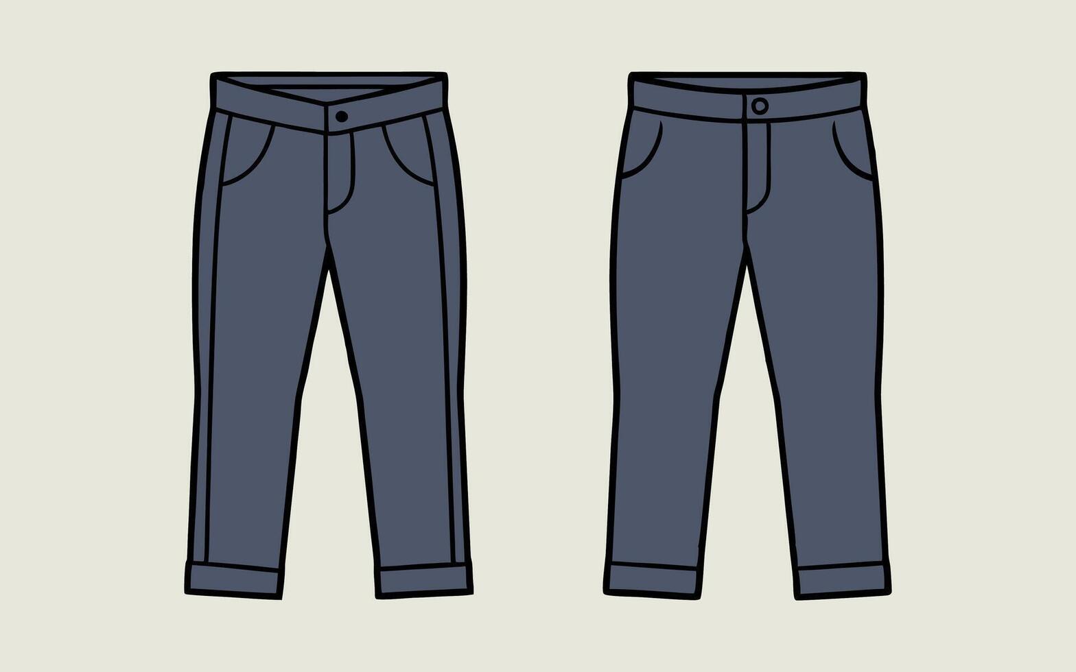 Jean gray color for decoration vector