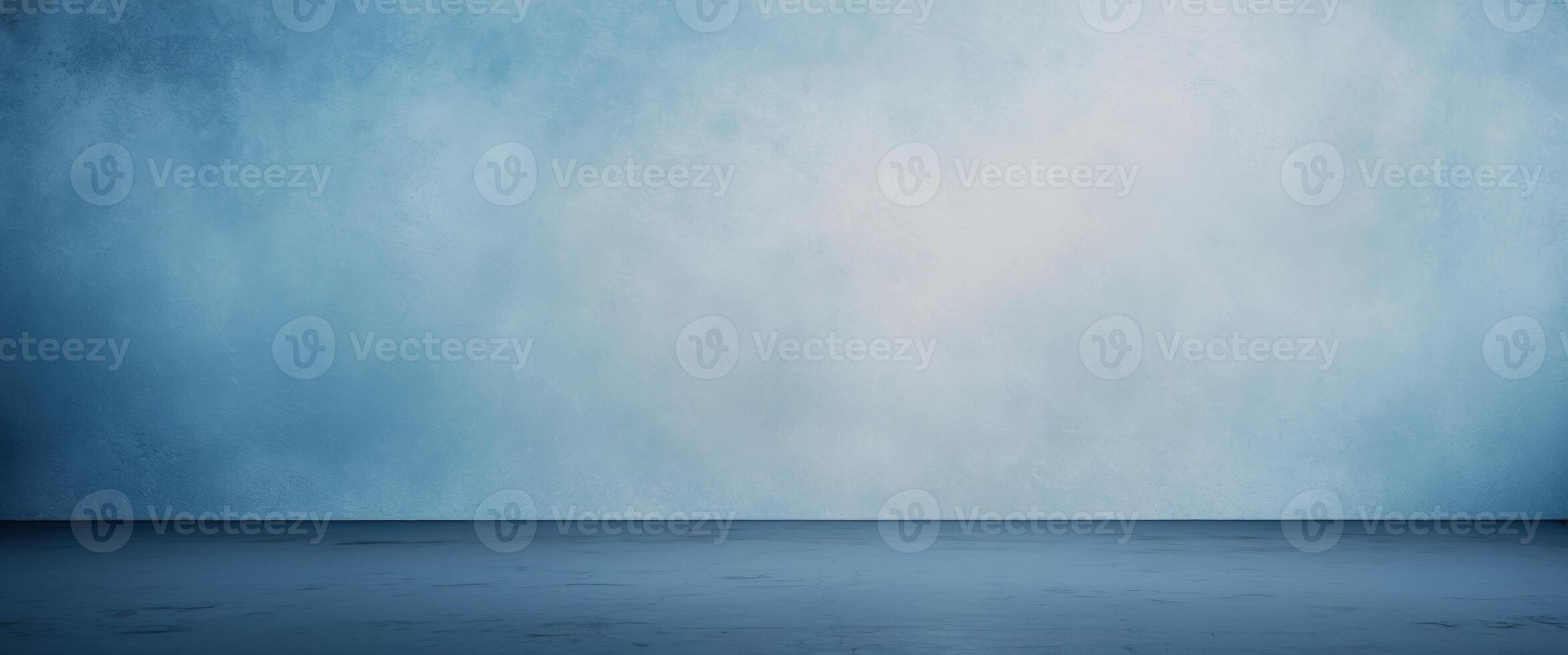 Gradient blue textured background with copy space photo