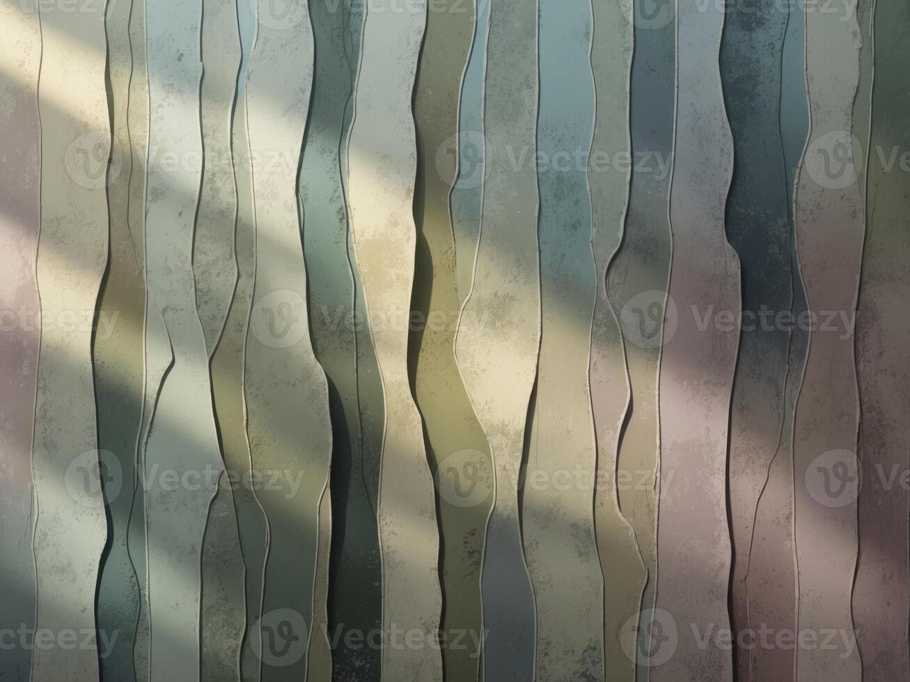 Abstract textured background with vertical lines and soft shadows in muted tones photo